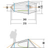 Палатка TATONKA KYRKJA green 2509.070